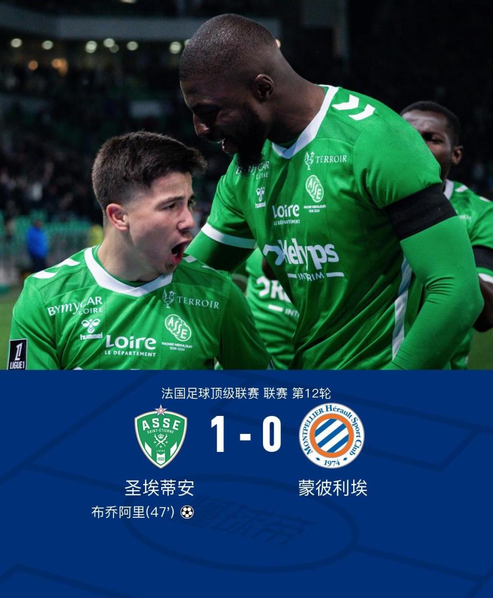 关于蒙彼利埃将对阵圣埃蒂安，谁将更具优势？的信息